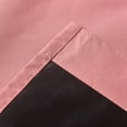 thumbnail image 4 of 2 panels blackout curtains, solid color grommet top window treatment drapes for Bedroom, 4 of 5
