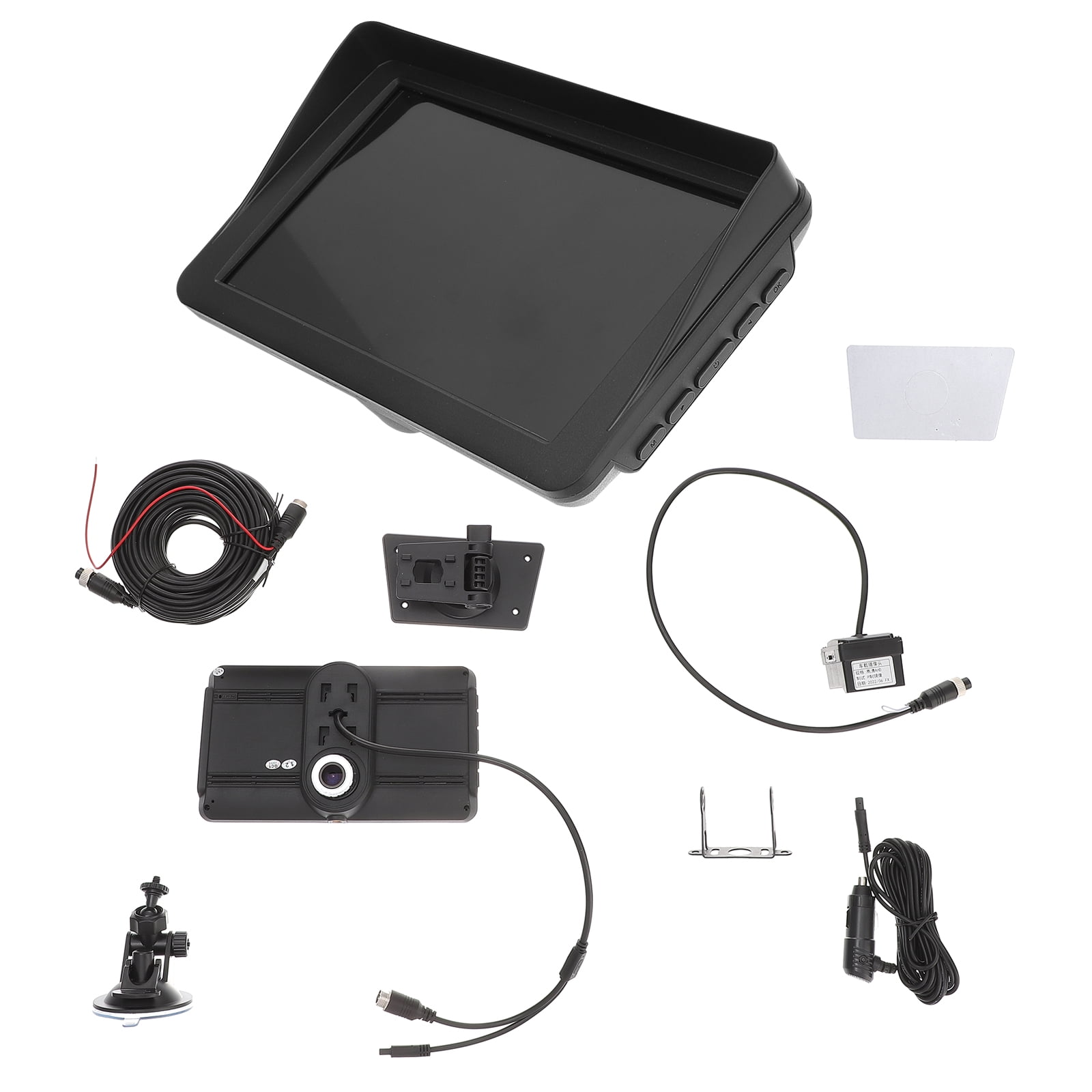 Rosarivae 12V/24V Auto Car Universal DVR 7 Inch Car Truck Bus Touch