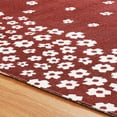 thumbnail image 3 of Superior Wildflower Floral Boho Indoor Area Rug, Burgundy, 8' x 10', 3 of 4