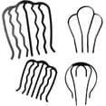 thumbnail image 2 of Hair Clip Hairpin Bun Chignon Pin Hair Fork French Hair Pins 4 Prong Hair Stick Bun Hair Holder Accessories for Women and Girls, 2 of 5