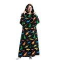 thumbnail image 2 of Manta Royal ropa fría con capucha pijamas de dibujos animados suéter cálido manta de TV perezosa suéter grueso de gran tamaño, 2 of 6