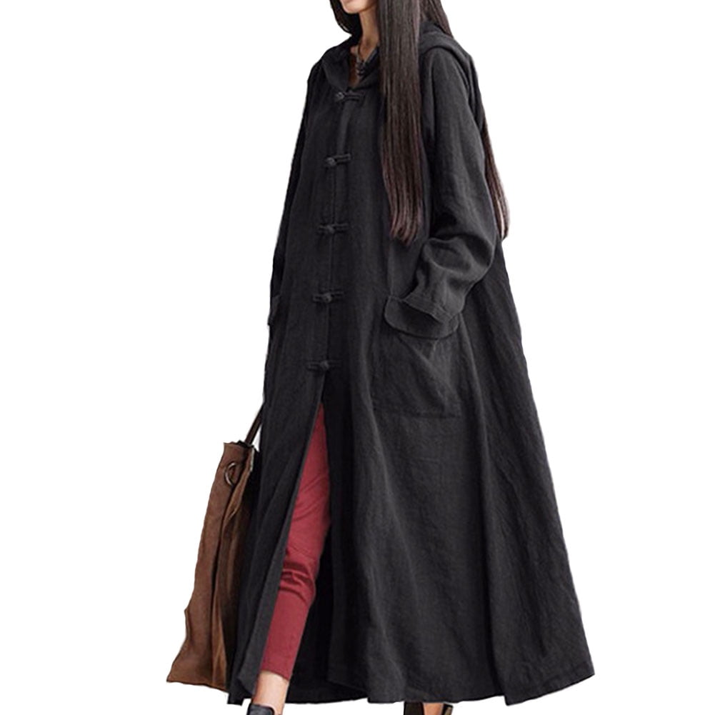 plus size maxi coat
