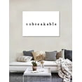 thumbnail image 2 of cuadro decorativo unbreakable sign lienzo by suma 1 pieza 120 X 80 CM, 2 of 2