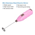 thumbnail image 3 of Uxcell Mini Electric Tumbler Stirrer Mixer, Mini Handheld Battery Operated Stirring Pink 1pack, 3 of 6