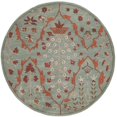 thumbnail image 1 of Safavieh Tapis Rond Wyndham Bleu / Rouille, 1 of 4