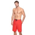 thumbnail image 1 of Reebok Shorts de Marche Athlétiques Extensibles pour Hommes, Rouge, Moyen, 1 of 7