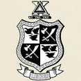 thumbnail image 3 of CafePress - Delta Chi Black And White Coat Of Arms T Shirt - Men's Classic Graphic T-Shirt, 3 of 4