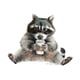 thumbnail image 3 of Póster de oso, camello, bisonte, zorro, mapache, animal que sostiene una taza de café, pintura en lienzo, arte de pared moderno, imagen para decoración del hogar y la cocina, 3 of 5