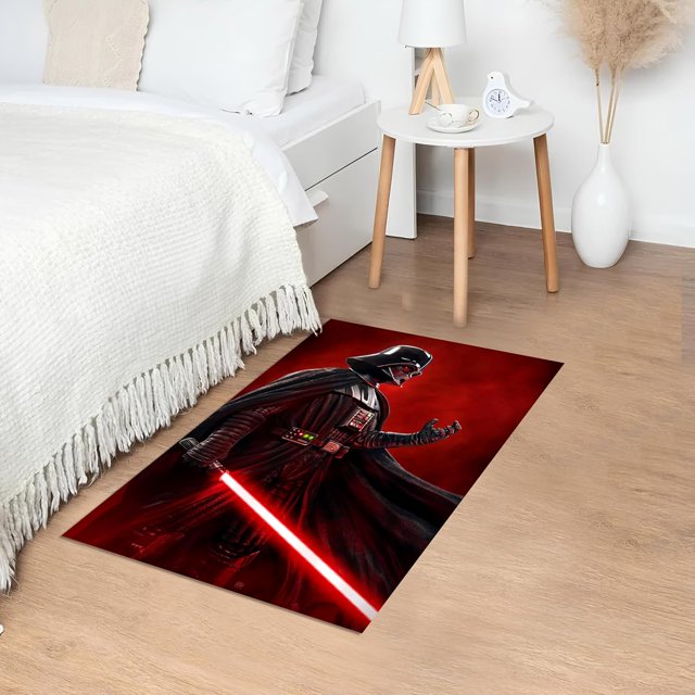 Starwars Rug, Starwars Patterned Rug, Boy Room Rug, Kids Room Rug, Gift for Him, Area Rug, Non Slip Rug, Popular Rug, Fan Rug, Custom Gift, Cool Rug rughouse34_1611.1