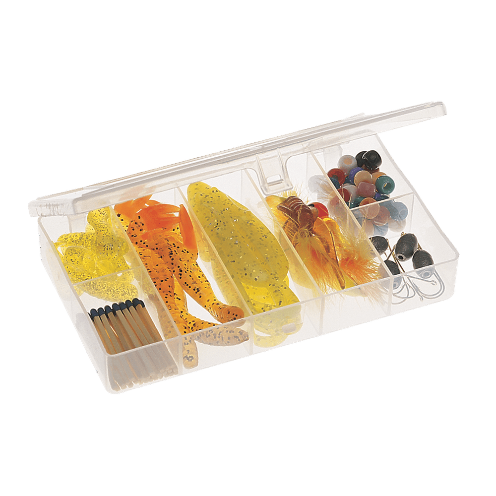 Frabill Fishing Tackle Box, Pocket StowAway with 7 compartments, Small