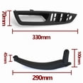 thumbnail image 6 of LHD RHD Interior Driver Door Armrest Panel Passenger Door Handle Inside Cover Trim For BMW X5 X6 E70 E71 E72 2007-2014, 6 of 7