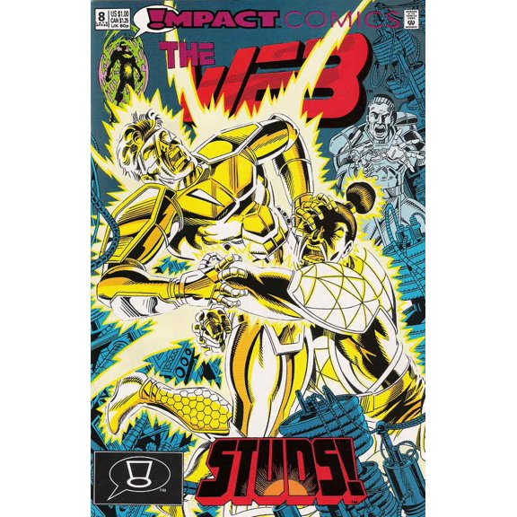 Web, The #8 VF ; Impact Comic Book