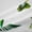 Green White Orange, variant on Castle Fairy Hummingbird Black Out Curtains,Purple Floral Curtains Pack of 2 (42x63 Each)