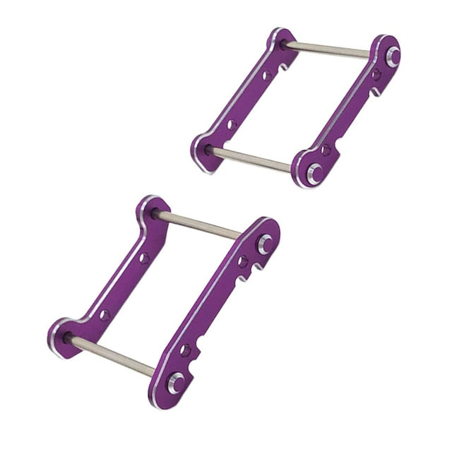 KLKCMS RC Car Swing Arm Reinforcement RC Swing Arm Reinforcement Parts Reinforced Swing Amaranth