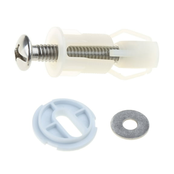 Toilet-Seat Replacement Universal Toilet-Seats Screws and Bolts Metal Top Mount