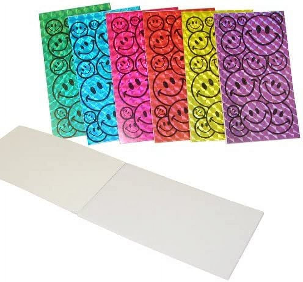 Smile Face Prism Notepads (6Dz) - Party Favors - 72 Pieces