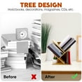 thumbnail image 4 of Minkissy Dorm Desktop Bookshelf Modern Home Bookcase Display Books 1Pcs for Students, 4 of 7