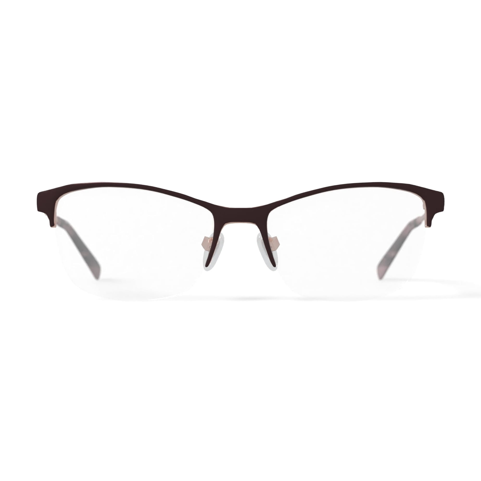 Kenneth Cole Women's KC0843-1 Browline Prescription Eyeglasses with Case, Pink