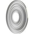 thumbnail image 4 of Ekena Millwork 13"OD x 3 1/2"ID x 3/4"P Cole Thermoformed PVC Ceiling Medallion (Fits Canopies up to 4 1/4"), Aged Dark Steel, 4 of 5