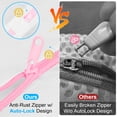 thumbnail image 5 of ABCPOW 8PCS Delicates Mesh Laundry Bags,Washing Machine Wash Bags Sturdy Durable Honeycomb Mesh Laundry Wash Bags for Delicates,Blouse, Hosiery, Underwear, Bra, Lingerie,Bed linen,Baby Clothes-8 Size, 5 of 7