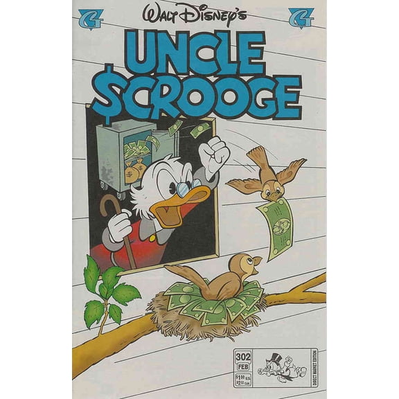 Uncle Scrooge (Walt Disney ) #302 VF ; Gladstone Comic Book