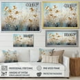 thumbnail image 4 of Designart "Breeze Among Beige Wildflowers III" Wildflowers Floater Framed Canvas Prints, 4 of 5