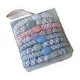 thumbnail image 1 of EGNMCR Bandeau Tressé Bandeau en Caoutchouc Haute Élasticité Ruban Coloré, 1 of 1
