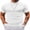 A-white, variant on Mens Mock Turtleneck Sweater Short Sleeve Slim Fit Turtle Neck Sweaters Casual Basic Tee Ribbed Knit Pullover Tops
