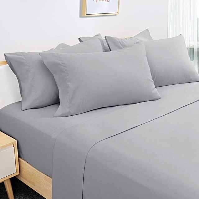 Piece Terracotta Bed Sheets Set Extra Soft Brushed Microfiber Bedding Rust Sheets Deep Pocket Wrinkle & Fade (Queen Burnt Orange)