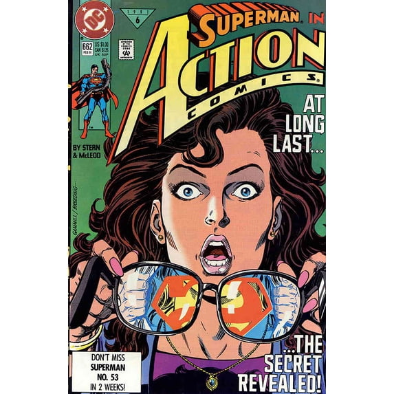 Action Comics #662 VF ; DC Comic Book