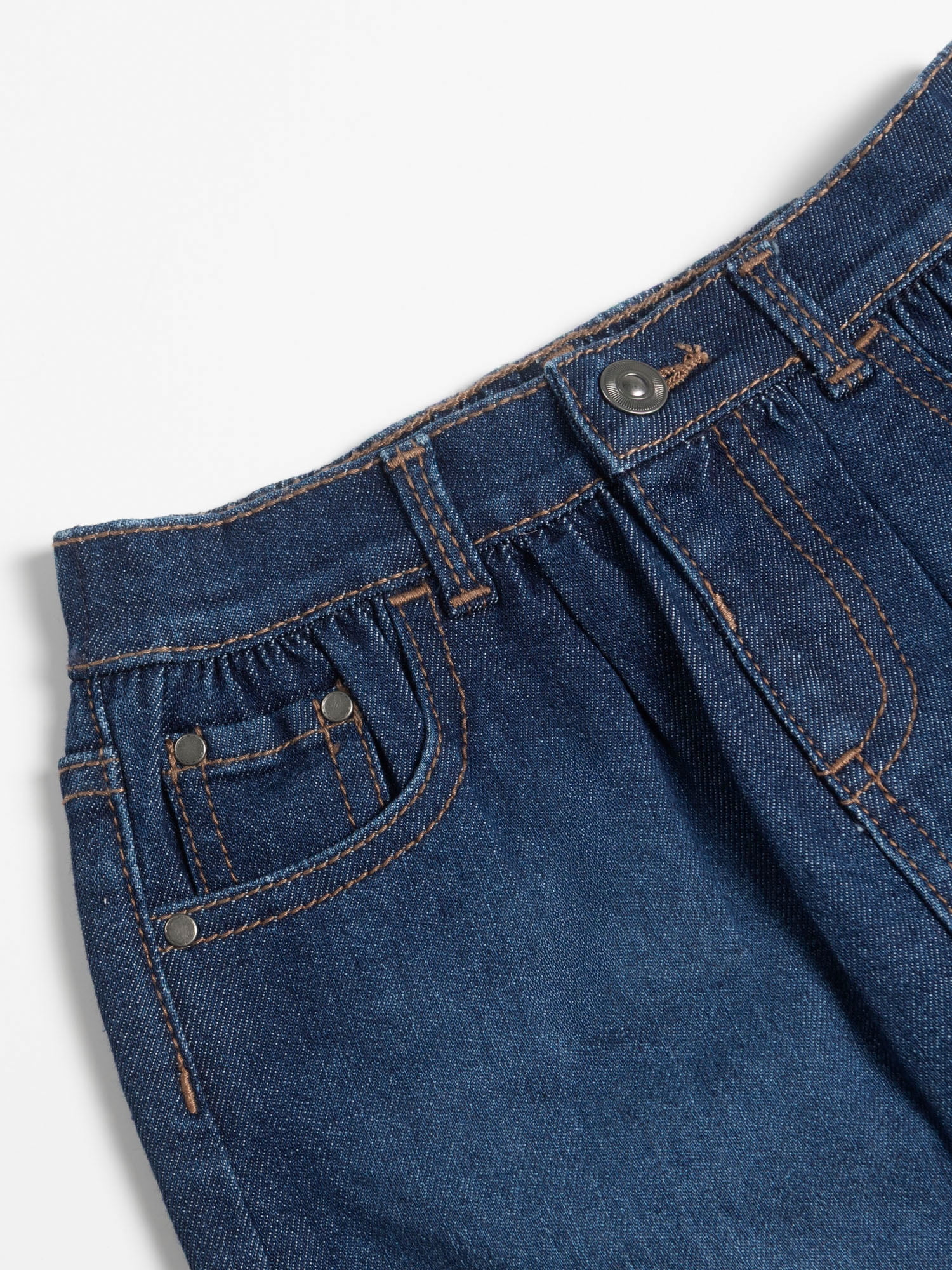 Wonder Nation Toddler Girl Denim Skort, Sizes 12 Months - 5T