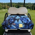 thumbnail image 2 of Pzuqiu Golf Cart Seat Cover 4 Storage Pockets, Compatible with Outdoor, Quilted Golf Cart Seat Covers Fit for 2 Passenger Seat Golf Cart 2-Seater Golf Cart, 2 of 9