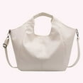 thumbnail image 5 of Sac Hobo Chic pour Femmes Grande Capacité Sangle Ajustable Sac Polyvalent (Blanc), 5 of 5