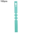thumbnail image 2 of Visland 100PCS Plant Labels Plant Tree Tags Plastic Wrap Around Hanging Nursery Garden Labels Stakes Markers Reusable, 2 of 7