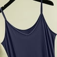 thumbnail image 3 of Chbgutlmr Nightgowns for Women Summer V Neck Cami Sleep Dress Spaghetti Strap Side Slit Soft Comfy Casual Pajamas, 3 of 5