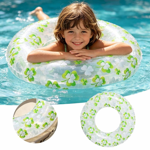 Tong Inflatable Swimming Ring For Kids And Adults Float For Pool Beach Pool Parties And Water Quick Inflation With Air