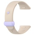 thumbnail image 1 of Correa de reloj de silicona de repuesto Correa de reloj de goma para hombres y mujeres Watch3 lite3, blanco y morado, 1 of 5