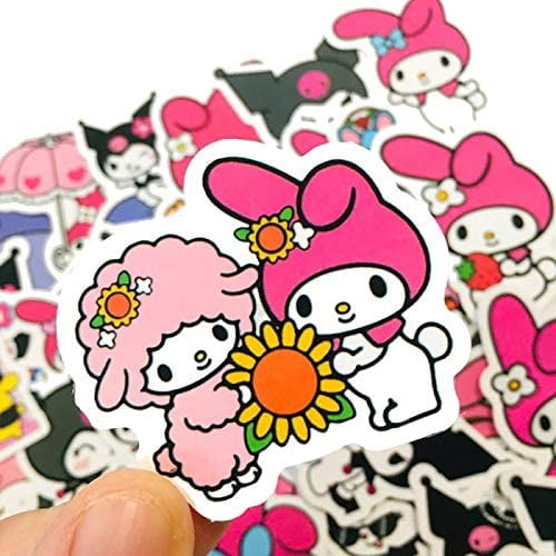 Hello Kitty & Kuromi stickers 22 pcs