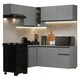 thumbnail image 1 of Cocina Integral Completa Esquinera Madesa Nice 325cm Gris 05, 1 of 13
