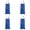 Blue, variant on Hanging Plant Bags for Upside Down Gardening, Vertical Strawberry Planter with Handles, Strong Plastic Grow Bags for Tomatoes Vegetables Flowers, Patio and Balcony (23.62x9.8 Inch)