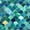 Green Blue, variant on Homewish Watercolor Mermaid Scale Twin Comforter Sets,Multicolor Bedding Set,Reversible,2 Pieces,1 Comforter and 1 Pillowcase