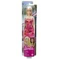 thumbnail image 7 of Barbie Fashion Doll with Blonde Hair Dressed in Colorful Butterfly Print Dress & Strappy Heels, 7 of 7