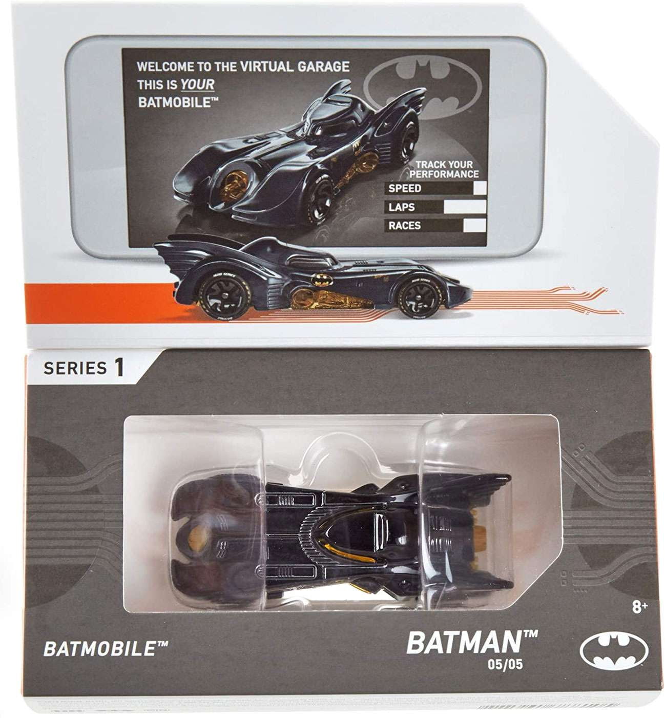 Batmobile 1989 Hot Wheels ID Diecast Car