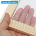 thumbnail image 4 of Uxcell 9.8"x7.8" Pantalla de fabricación de papel de madera, marco de molde para fabricación de papel, color natural, 4 of 5
