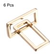thumbnail image 3 of Unique Bargains 32x12.5mm Rectangle Buckles Electroplated Gold Tone 6 Pack, 3 of 7