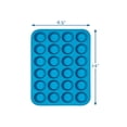 thumbnail image 2 of Molde de silicona para hornear magdalenas y magdalenas de 24 tazas, antiadherente, sin BPA, 100 % silicona y apto para lavavajillas, mini molde de silicona para hornear, bandeja de goma para el hogar con parte superior azul y molde para bomba de grasa Ormromra SNFLD1357, 2 of 6