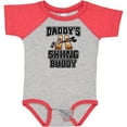 thumbnail image 3 of Inktastic Daddys Skiing Buddy Kids Skis Boys or Girls Baby Bodysuit, 3 of 5