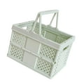 thumbnail image 4 of koolsoo Storage Crate Foldable Basket Storage Utility Crate for Home Kitchen Outdoor Green, 4 of 8