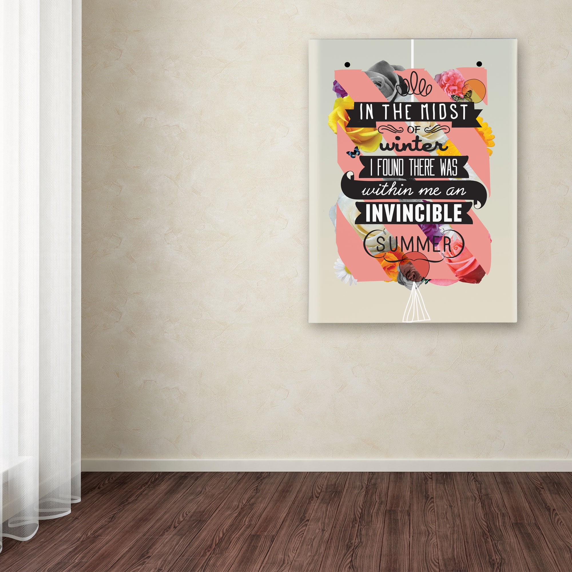 Trademark Fine Art 'The Invincible Summer' Canvas Art by Kavan & Co