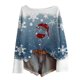 thumbnail image 3 of MHFRRA Sudadera con Capucha Sin Cabeza Atmosphere para Mujer Azul, 3 of 4